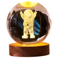 Lampă de noapte Desk lamp Astronaut Transparent Rețea