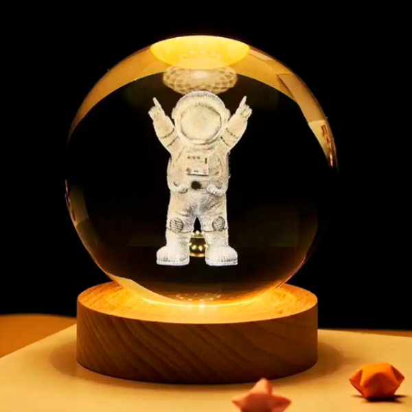 Lampă de noapte Desk lamp Astronaut Transparent Rețea photo 7