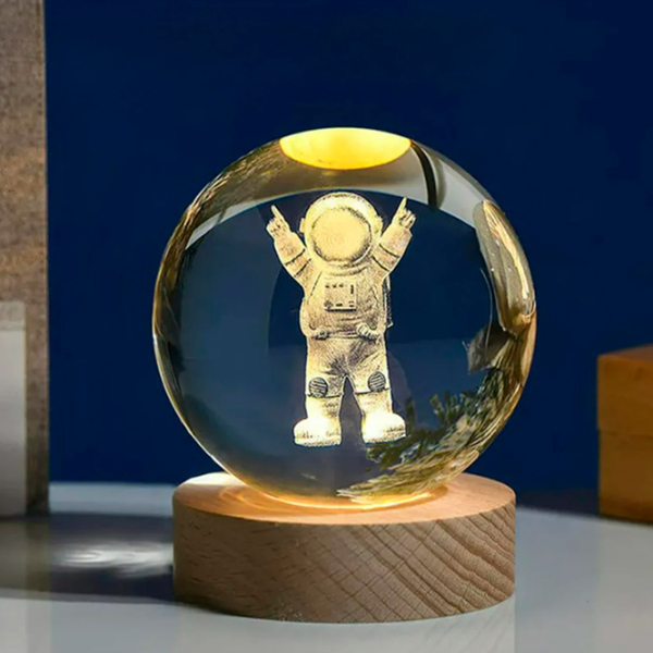 Lampă de noapte Desk lamp Astronaut Transparent Rețea photo 8