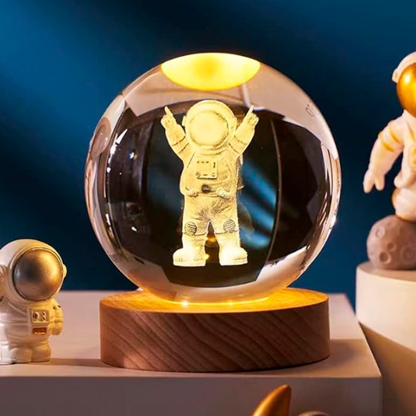 Lampă de noapte Desk lamp Astronaut Transparent Rețea photo 9