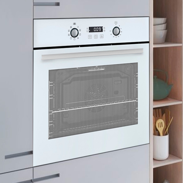 Cuptor încorporabil Backer Nona 09 Soft Stouch GL White A, 71 l photo 4
