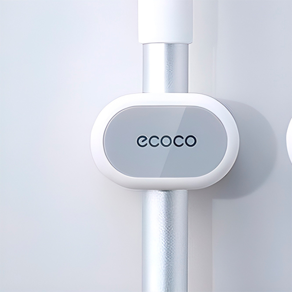 Зажим для швабры Настенный Ecoco 1002951003 White Серый  photo 3