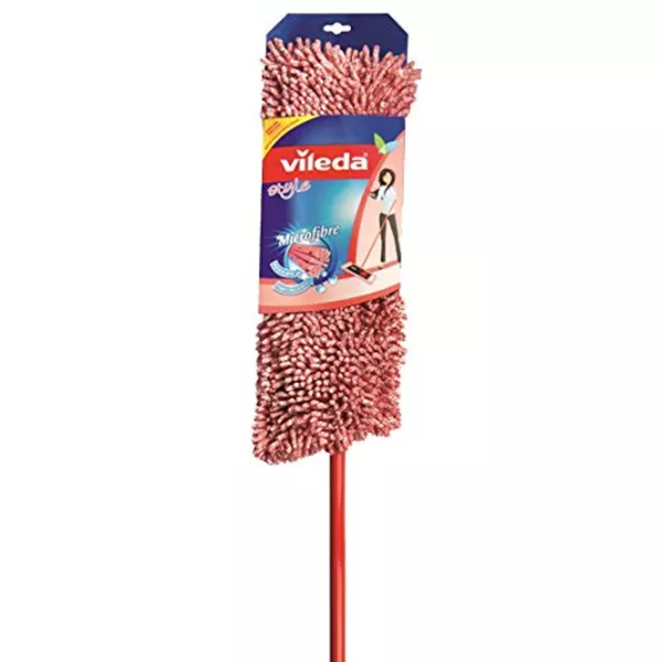 Швабра Классический Vileda Style Microfibre Черный Красный  photo 2