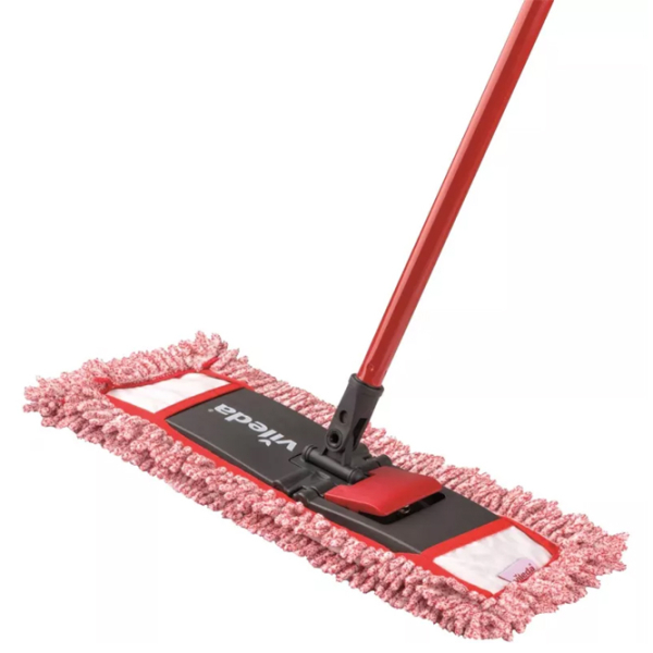 Швабра Классический Vileda Style Microfibre Черный Красный  photo 3