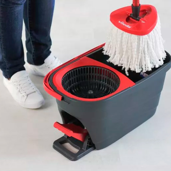 Набор для уборки Классический Vileda Turbo Smart Черный Красный  photo 4