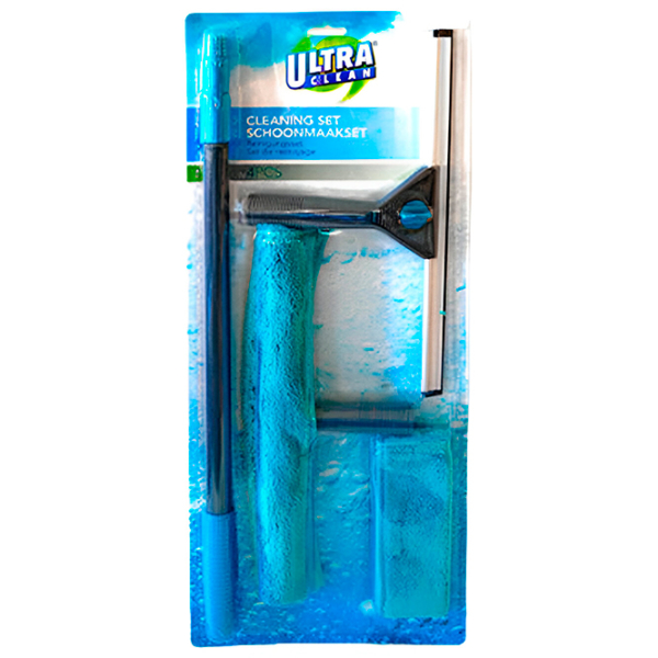 Mop pentru sticlă Ultra Clean 1066707 Black Blue  photo 1