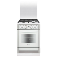 Aragaz Gefest 6302-04 0040 White Tipul plitei: Pe gaz, 55 l, Tipul cuptorului: Electric