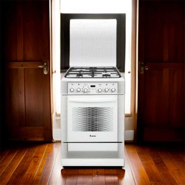 Aragaz Gefest 6302-04 0040 White Tipul plitei: Pe gaz, 55 l, Tipul cuptorului: Electric photo 3