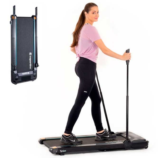 Bandă de alergat Insportline 22977 Tyrion Black 100 kg, 8 km/h photo 5