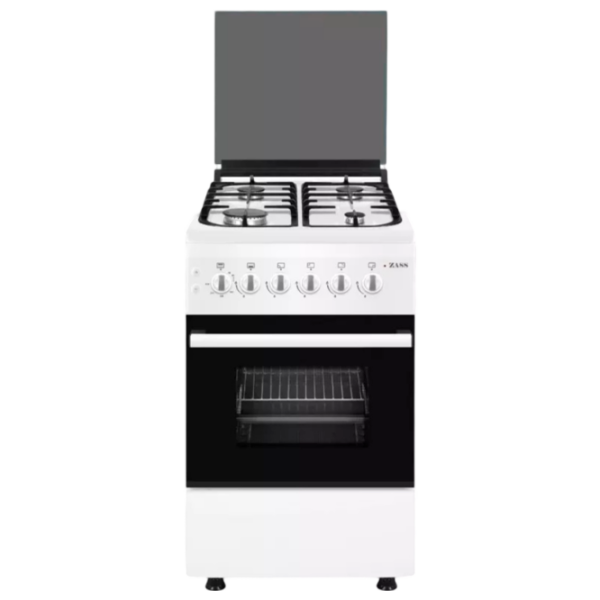 Плита Zass Z5055 GWH Белый Тип плиты: Газовая, 54 л, Тип духовки: Газовая photo 1
