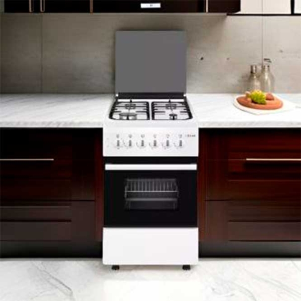 Плита Zass Z5055 GWH Белый Тип плиты: Газовая, 54 л, Тип духовки: Газовая photo 4