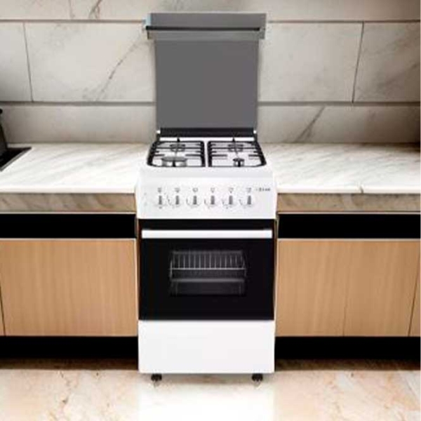 Плита Zass Z5055 GWH Белый Тип плиты: Газовая, 54 л, Тип духовки: Газовая photo 5