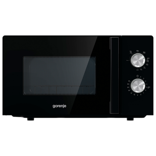 Cuptor cu microunde Gorenje MO20E2BH Black Solo, 20l, 800 W photo 1