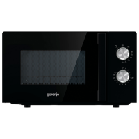 Cuptor cu microunde Gorenje MO20E2BH Black Solo, 20l, 800 W