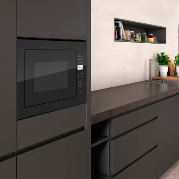Cuptor cu microunde Backer BIM925 B7J Black , 25 l, 900 W photo 5