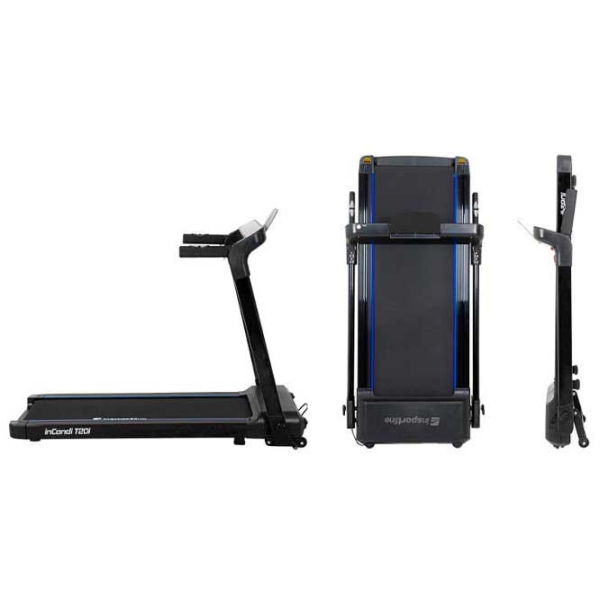 Bandă de alergat Insportline inCondi T20i 22524 Black 120 kg, 12 km/h photo 3