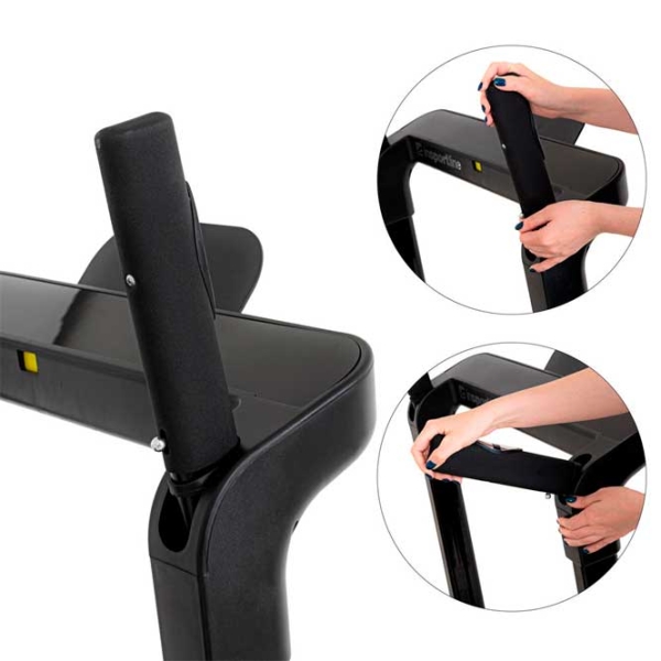 Bandă de alergat Insportline inCondi T20i 22524 Black 120 kg, 12 km/h photo 6