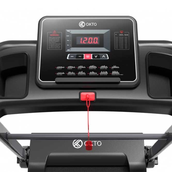 Беговая дорожка TechFit Okto 8T60 Черный 110 кг, 12 км/ч photo 6
