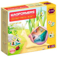 Конструктор Magformers Pastel 30 Set Разноцветный Количество деталей 30, 18+ месяцев