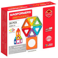 Конструктор Magformers 26 set Разноцветный Количество деталей 55, 3+