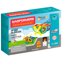 Конструктор Magformers Aviation Adventure Set Разноцветный Количество деталей 28, 3+