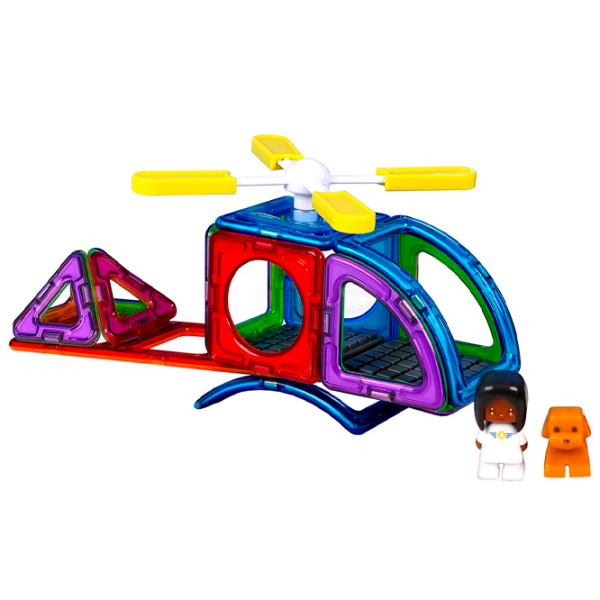 Constructor Magformers Aviation Adventure Set Multicolor Numărul de piese 28, 3+ photo 4