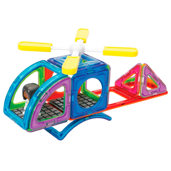 Constructor Magformers Aviation Adventure Set Multicolor Numărul de piese 28, 3+ photo 9