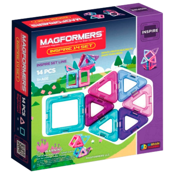 Конструктор Magformers 14 Set Разноцветный Количество деталей 14, 3+ photo 1