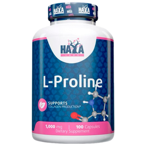 Aminoacizi Haya Labs L-Proline (853809007844) 100 g  photo 1