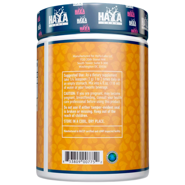 Aminoacizi Haya Labs Taurine (853809007752) 200 g  photo 3