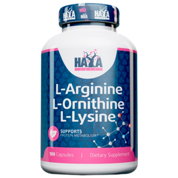 Aminoacizi Haya Labs L-Arginine L-Ornithine L-Lysine (854822007590)   photo 1