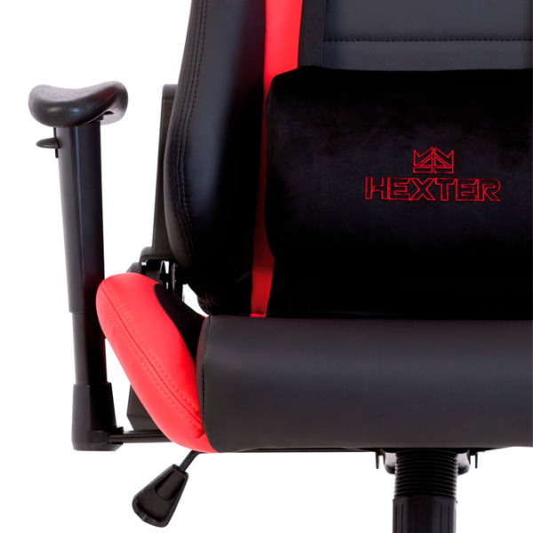Scaun Gaming Nowy Styl Hexter MX R1D line PL70 Red Black  photo 6
