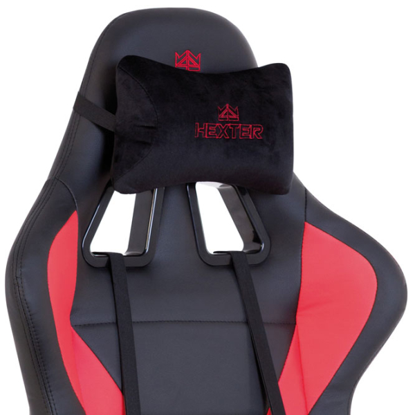 Scaun Gaming Nowy Styl Hexter MX R1D line PL70 Red Black  photo 7