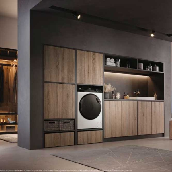 Mașină de spălat Haier HW100-B14959U1-S White 10 kg, 1400 rpm, A photo 6