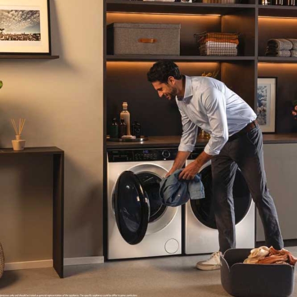 Mașină de spălat Haier HW100-B14959U1-S White 10 kg, 1400 rpm, A photo 8