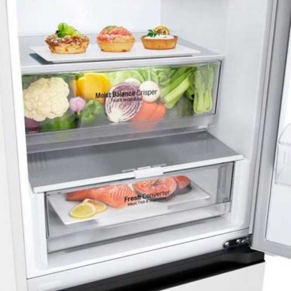 Frigider LG GBV3200DSW White 277l / No Frost, 110l / No Frost, D photo 7