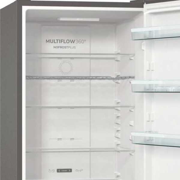 Frigider Gorenje NRK620CA2XL4 Inox 235l / No Frost, 96l / No Frost, C photo 6