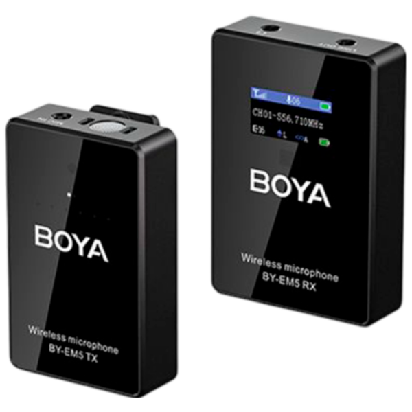 Microfon Boya BY-EM5-K1 Black  photo 1
