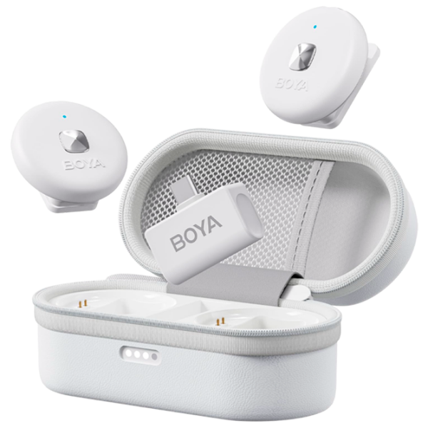 Microfon Boya Omic-U White  photo 1