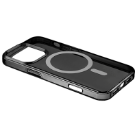 Чехол для смартфона Apple iPhone 16 Pro Max (Gloss Mag) Прозрачный Черный