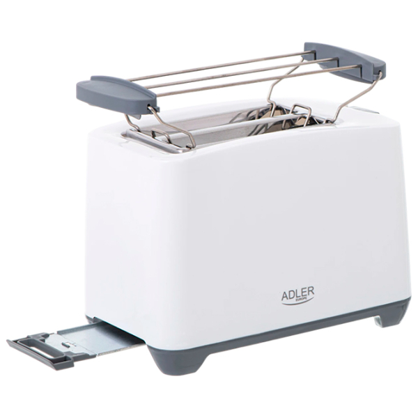 Toster Adler AD-3216 White 1000 W, Numărul de grade de prăjire: 7 photo 2
