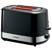 Toster Bosch TAT6A513 Black 800 W, Numărul de grade de prăjire: 7
