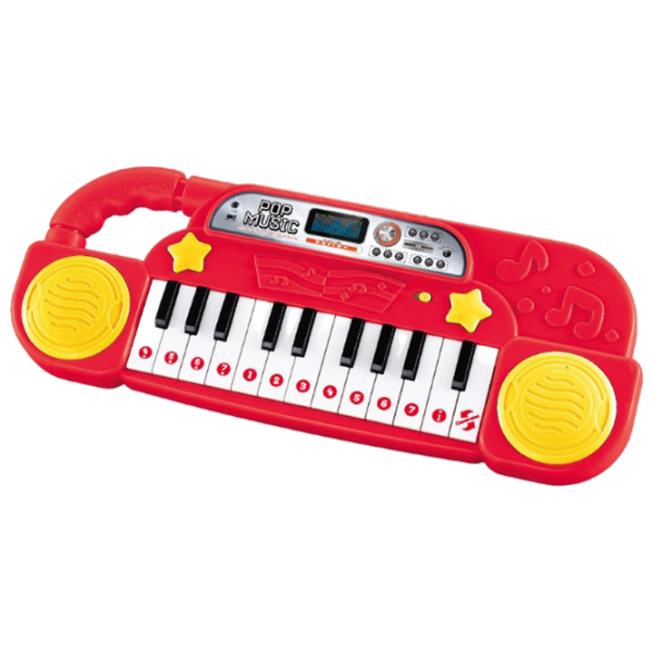 Пианино для детей Essa Toys 6629 22 клавиш Красный Рекомендуемый возраст: 3+ photo 1
