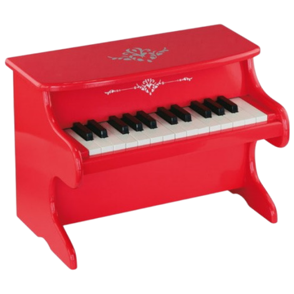 Пианино для детей VIGA My First Piano 15 клавиш Красный Рекомендуемый возраст: 1.5+ photo 1