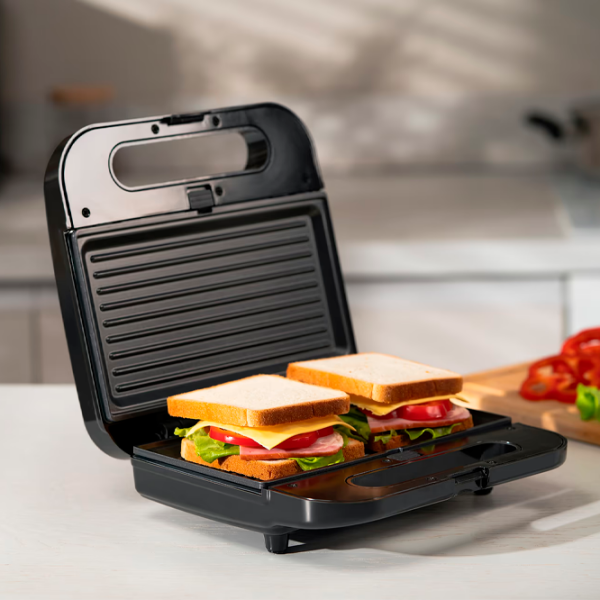 Aparat pentru sandvișuri Ardesto SM-H500B Black 700 W, Cantitatea de sandwich-uri:  photo 6