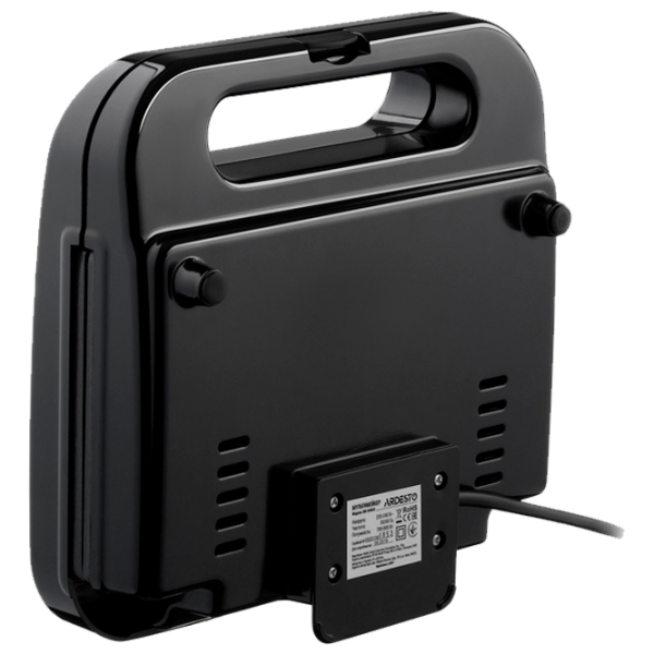 Aparat pentru sandvișuri Ardesto SM-H400S Black 700 W, Cantitatea de sandwich-uri:  photo 2