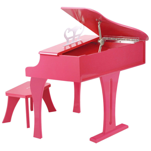 Пианино для детей Hape Grand Piano 30 клавиш Розовый Рекомендуемый возраст: 3+ photo 2