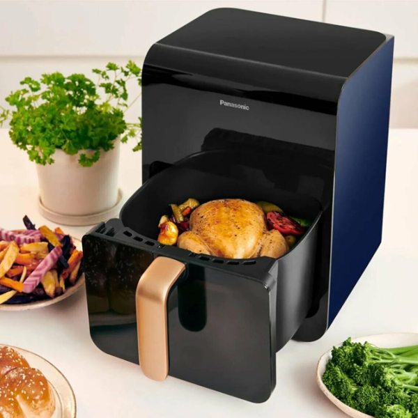 Aero Grill Panasonic NF-CC600ATS Black Electronic, 1450 W, 6 l photo 8