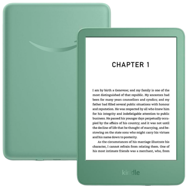 Электронная книга Amazon Kindle Поколение 11 (2024) 16 ГБ Зеленый  photo 1