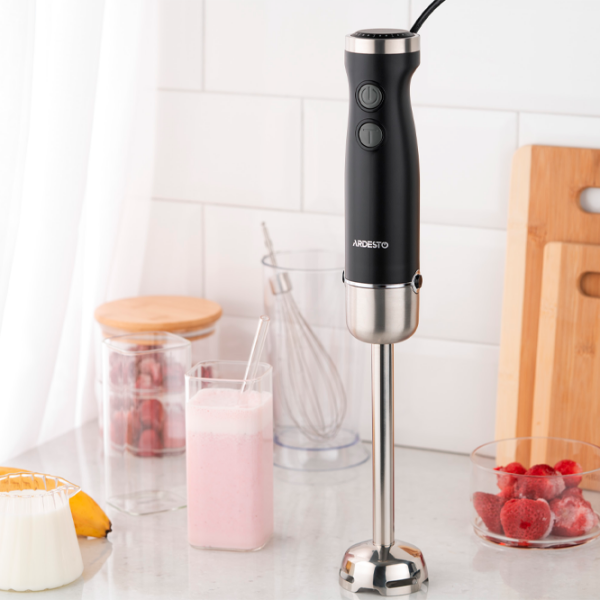 Blender de mână Ardesto HBG-600BWH Black  photo 3
